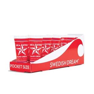 NEW 12 pc Swedish Dream SEASTER Hand Creme .75 oz Travel-Friendly (NO display)